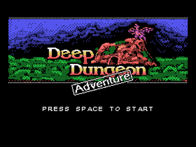 NABU PC Game Deep Dungeon Adventure