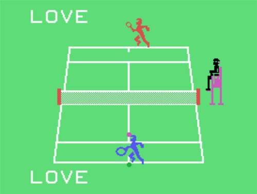 NABU PC Game Tennis