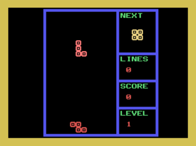 NABU PC Game Tetris